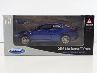 Lot 75 - A group of 1:24 scale Alfa Romeo models by...