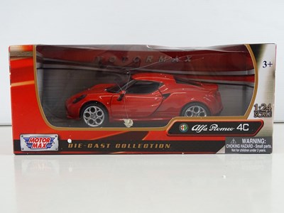Lot 75 - A group of 1:24 scale Alfa Romeo models by...