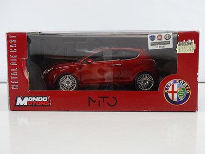 Lot 75 - A group of 1:24 scale Alfa Romeo models by...