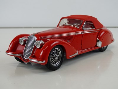 Lot 75 - A group of 1:24 scale Alfa Romeo models by...