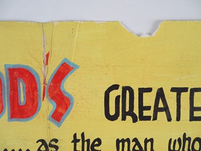 Lot 33 - BRANDED (1950) - A home made hand-painted 30"...