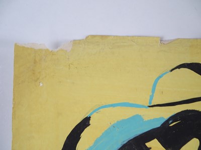 Lot 33 - BRANDED (1950) - A home made hand-painted 30"...