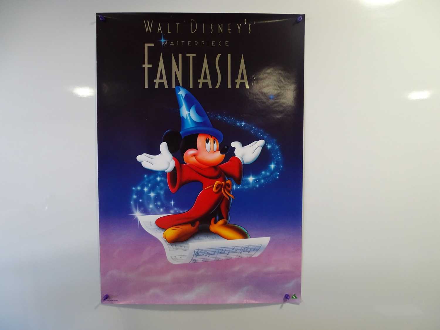 Lot 232 - FANTASIA (1940) - a promo poster for the...