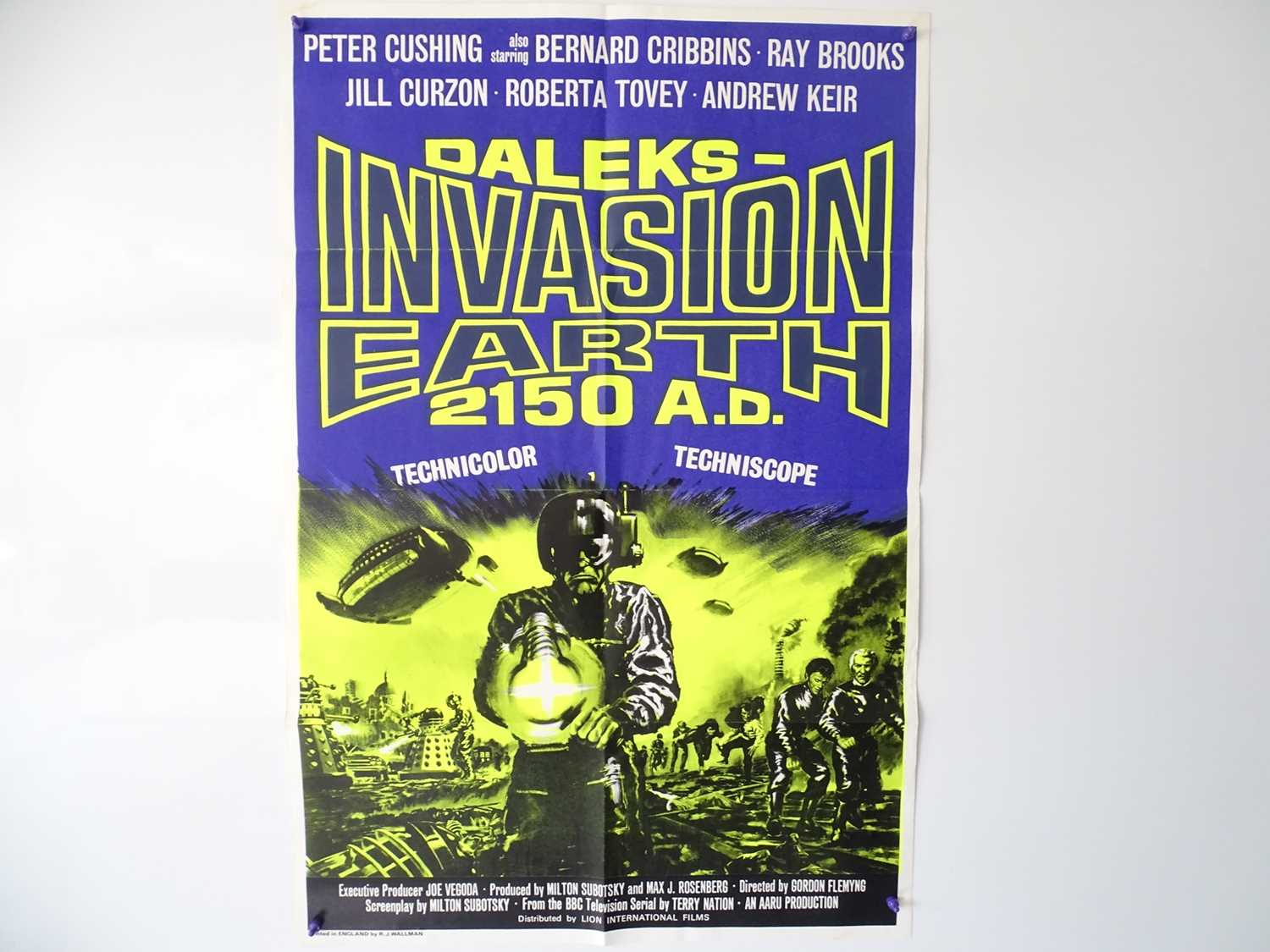 Lot 361 - DR WHO: DALEKS: INVASION EARTH 2150 AD(1966) -...