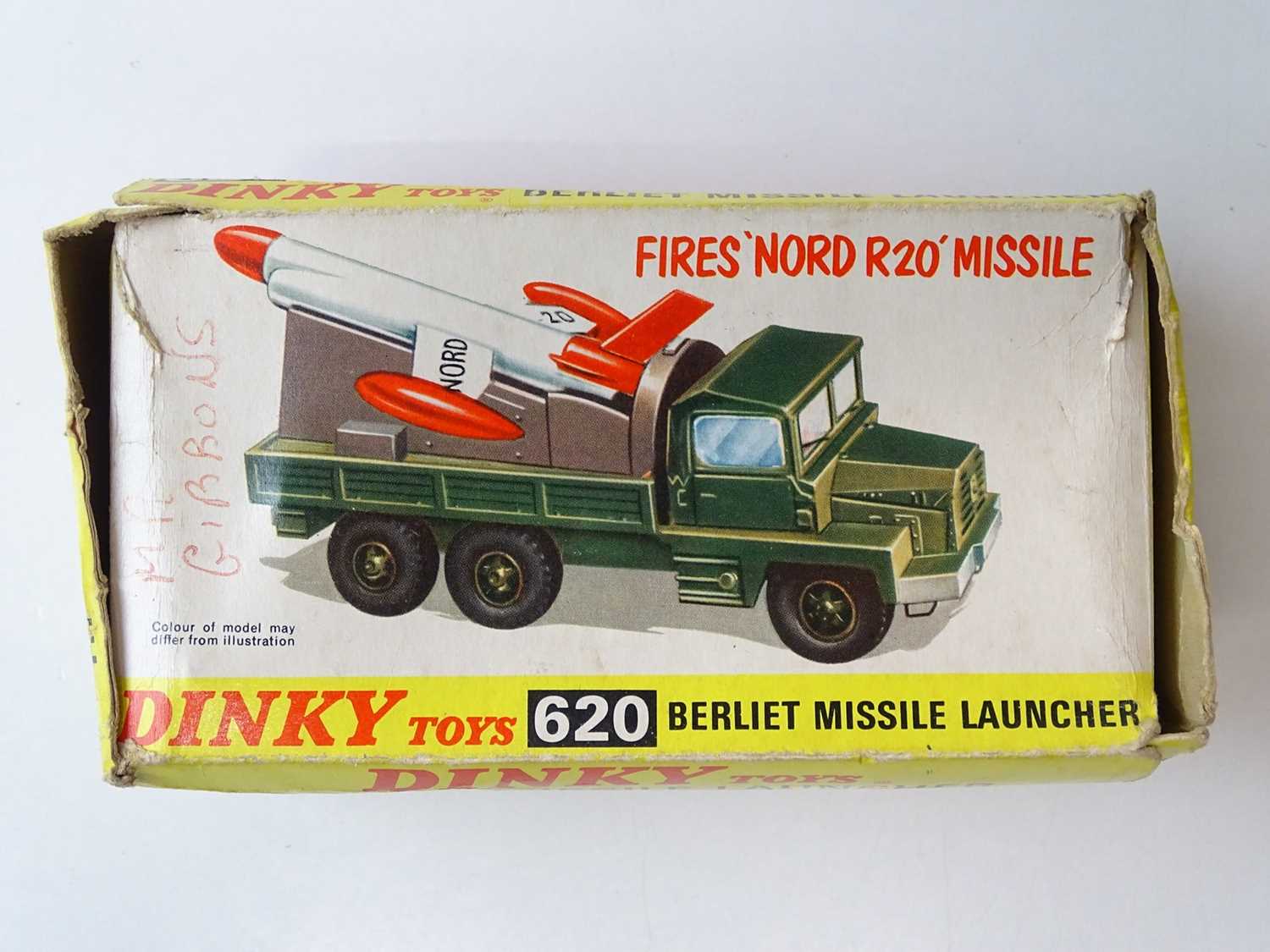 DINKY TOYS: FRENCH ISSUE: 816 Berliet Gazelle Lance Missile