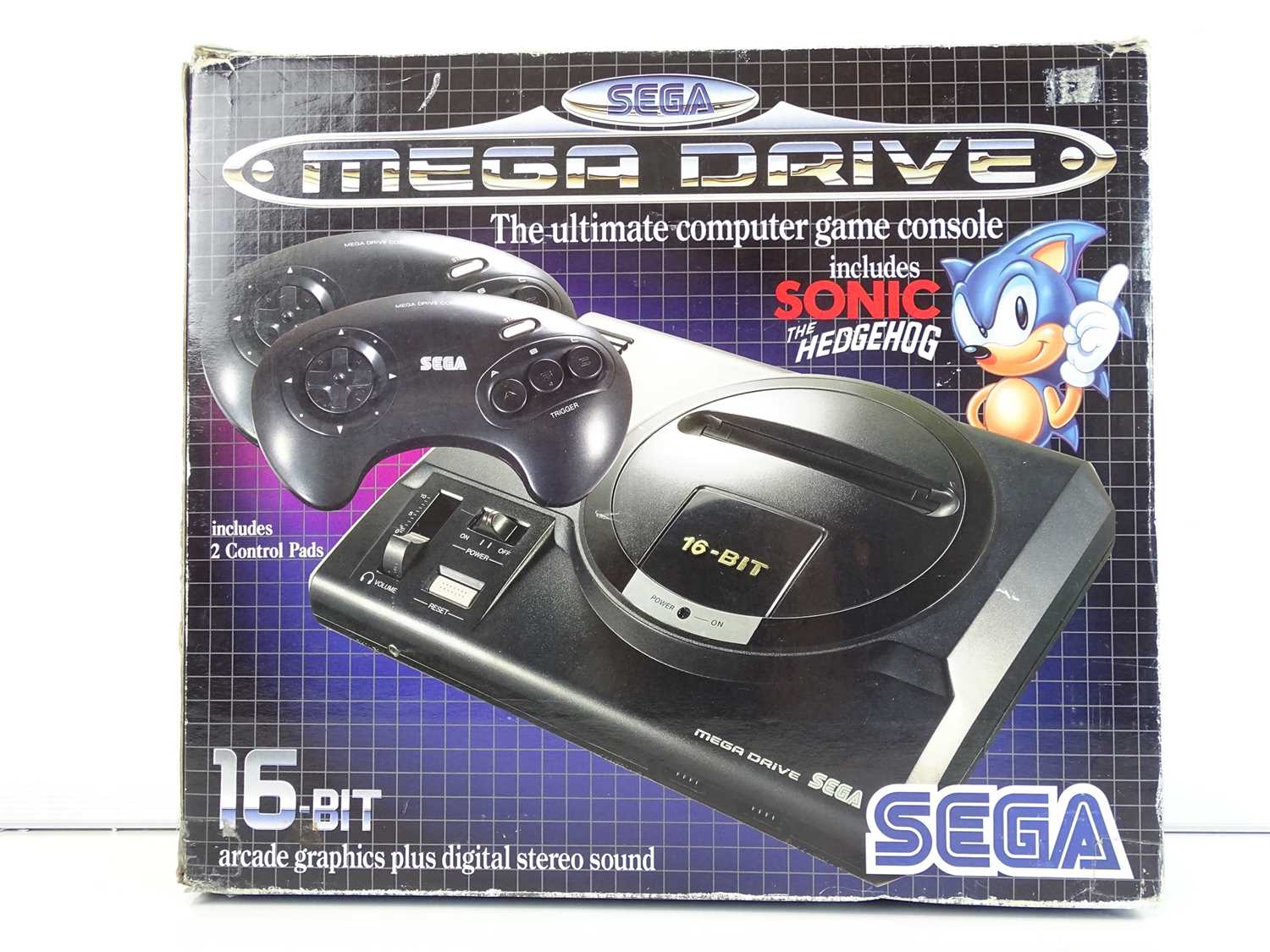 Lot Notices - Sega Mega Drive II - Bon État Lot Notices - Sega Mega Drive II - Bon État