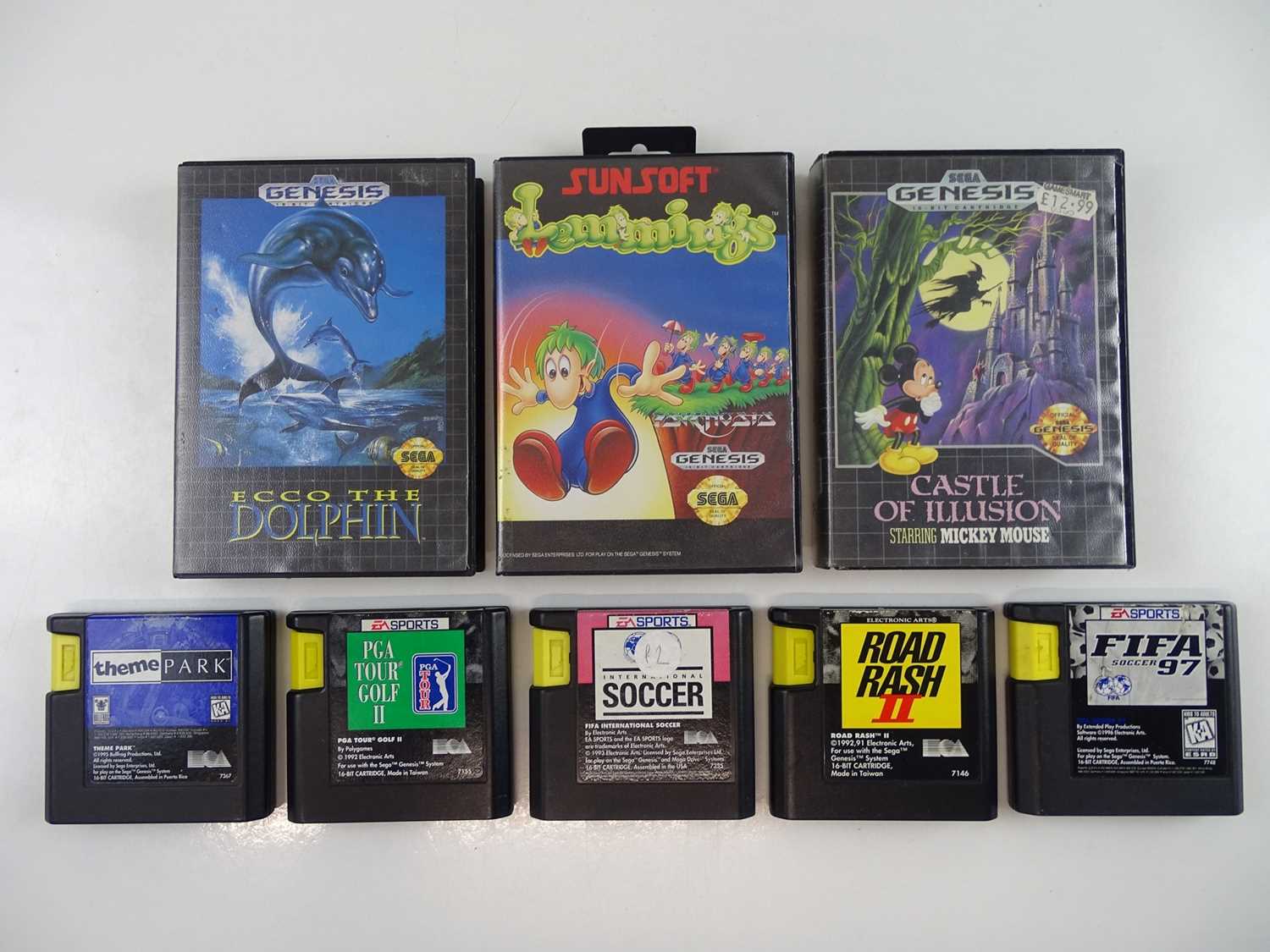 Catalogue Electronic Arts 92/93 Pour Sega Megadrive - Bon état