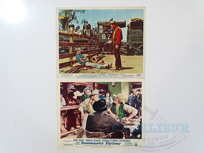 Lot 363 - A mixed group of Western film lobby card part...