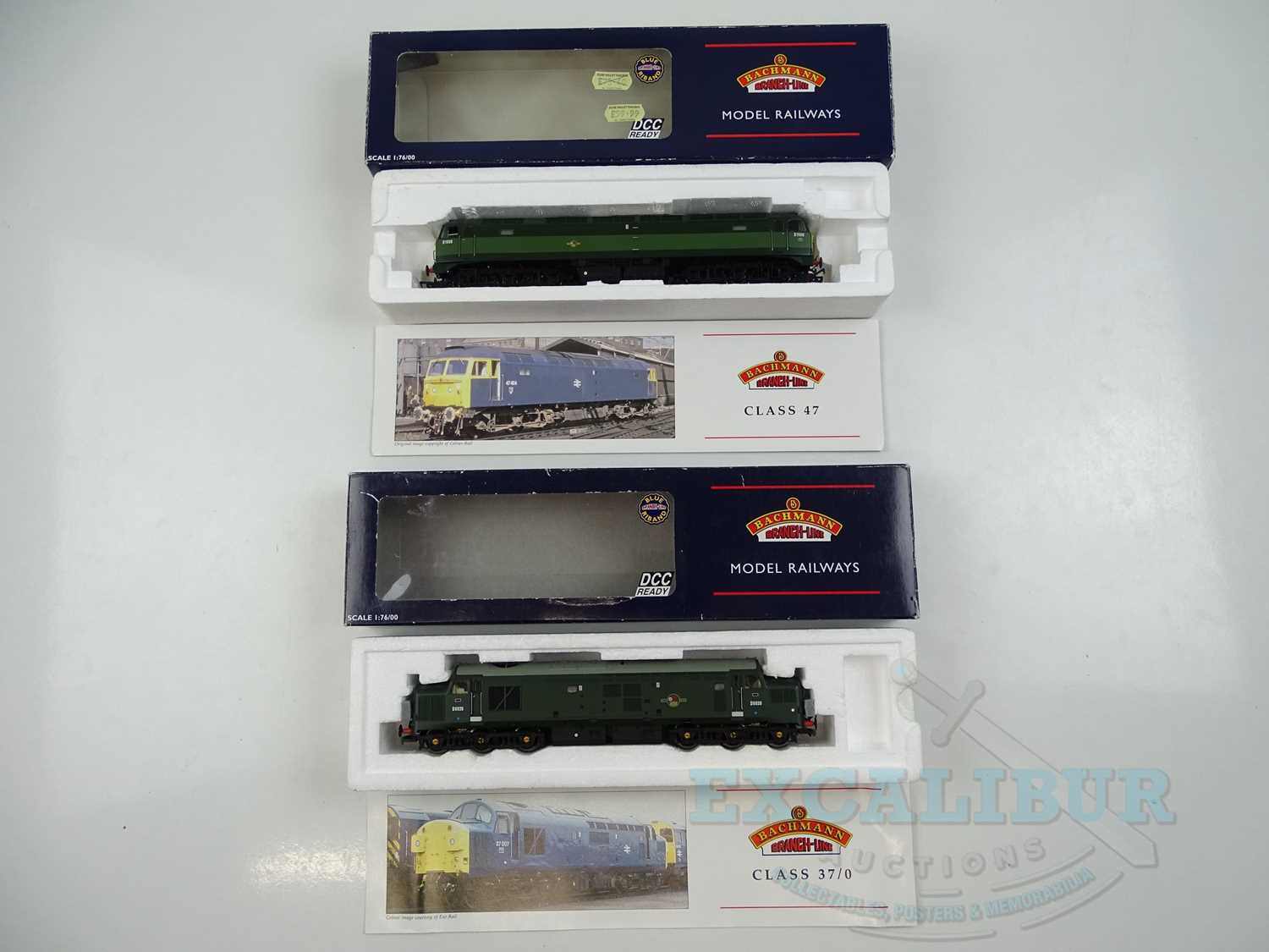 Lot 185 - A pair of BACHMANN OO gauge diesel locomotives...