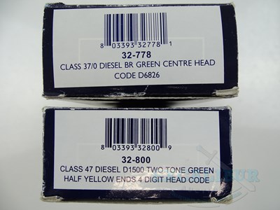 Lot 185 - A pair of BACHMANN OO gauge diesel locomotives...