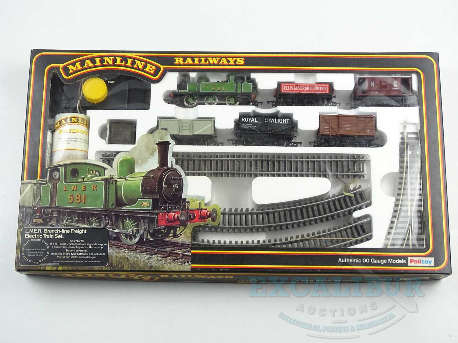 Lot 395 - A MAINLINE 37-002 OO gauge LNER Branch-line...