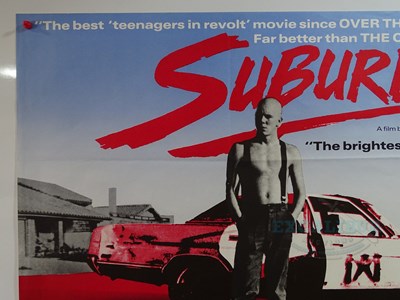 Lot 352 - SUBURBIA (1984) - A UK Quad movie poster -...
