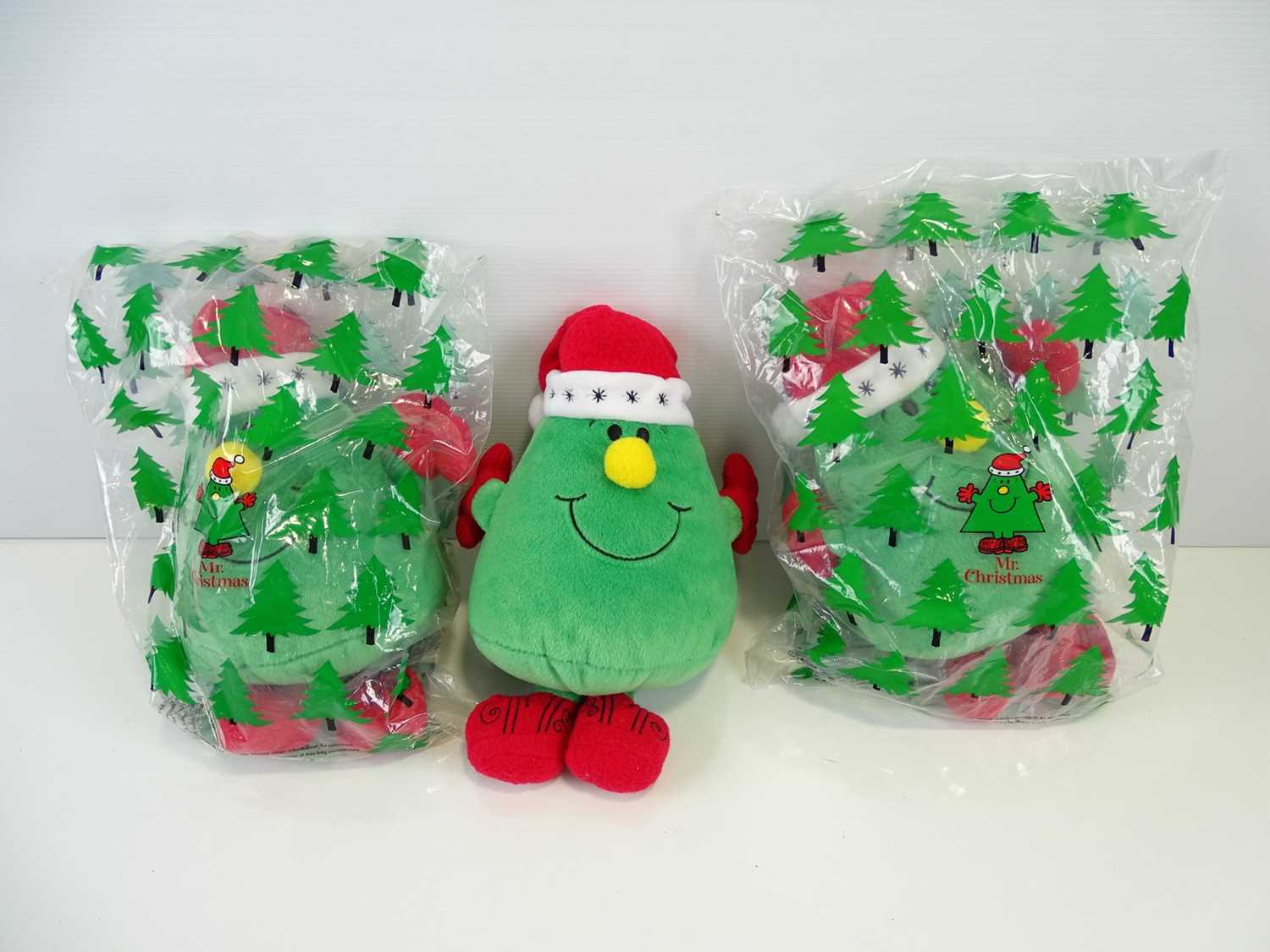 Lot 181 - MCDONALDS: Mr MEN 'Mr Christmas' (2001)- 2 x