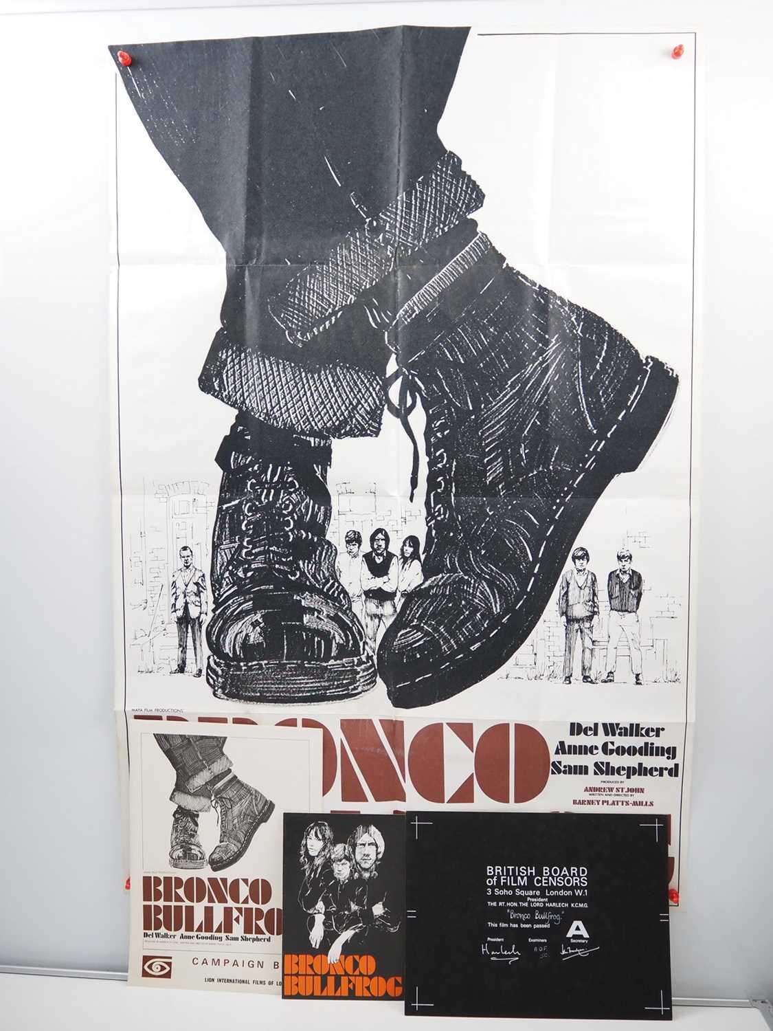 Lot 60 - BRONCO BULLFROG (1969) - A group of...