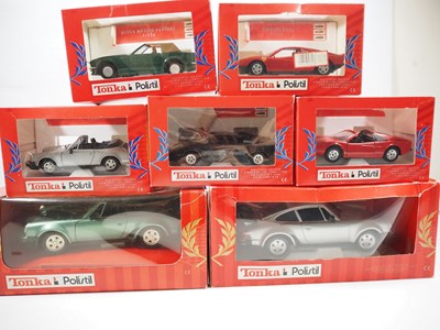 Lot 112 - A group of TONKA POLISTIL 1:18 and 1:24 scale...