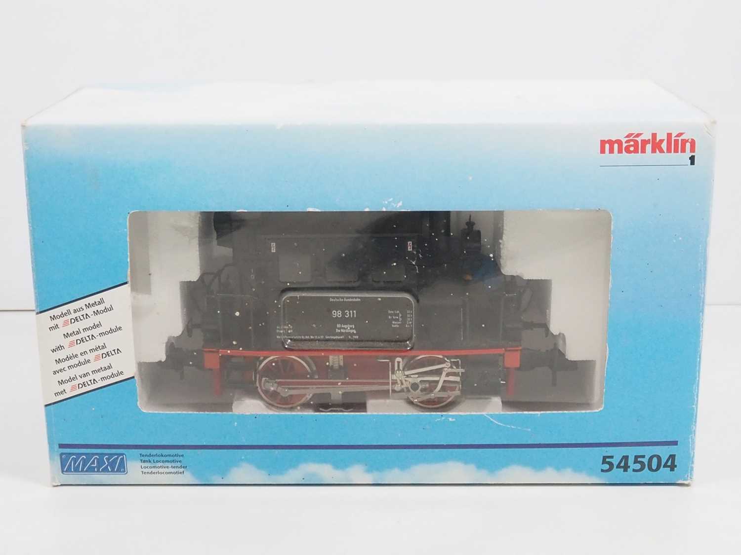 Wagon Märklin 54953 MAXI 1 Avec Excavatrice, état Neuf