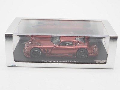 Lot 515 - A pair of 1:43 scale hand built resin models