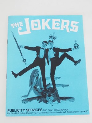 Lot 82 - THE JOKERS (1967) A UK Quad film poster and...