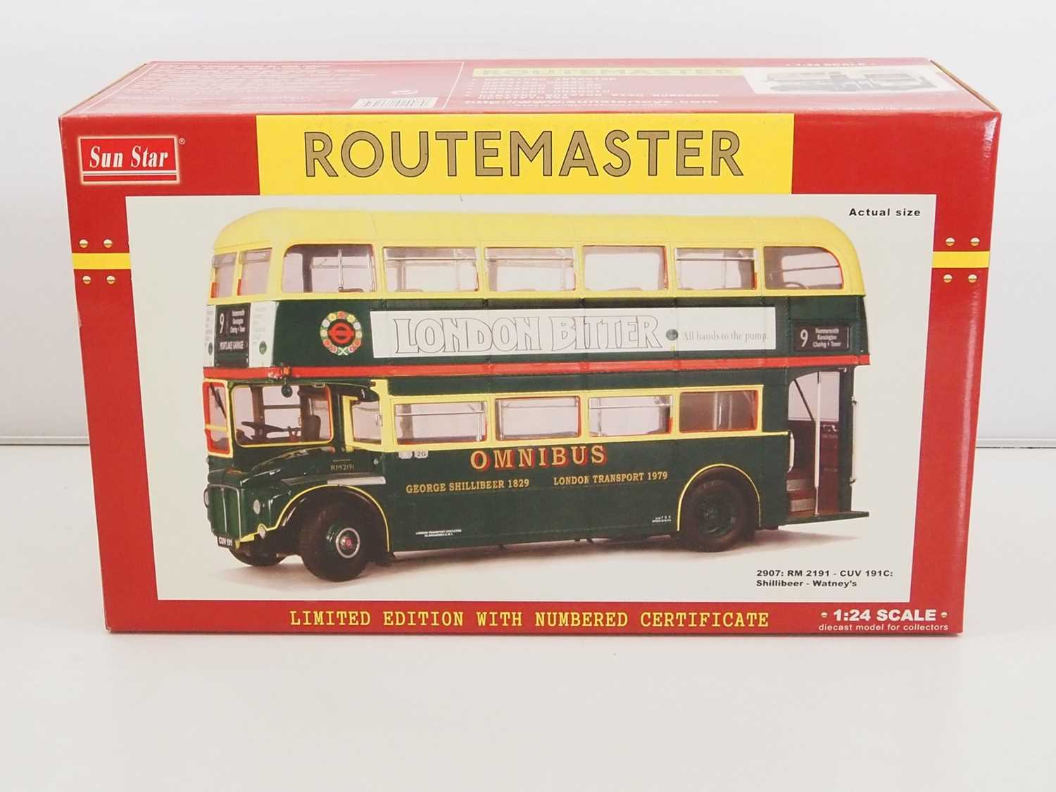 Lot 42 - A SUN STAR 1:24 scale 9907 diecast London...