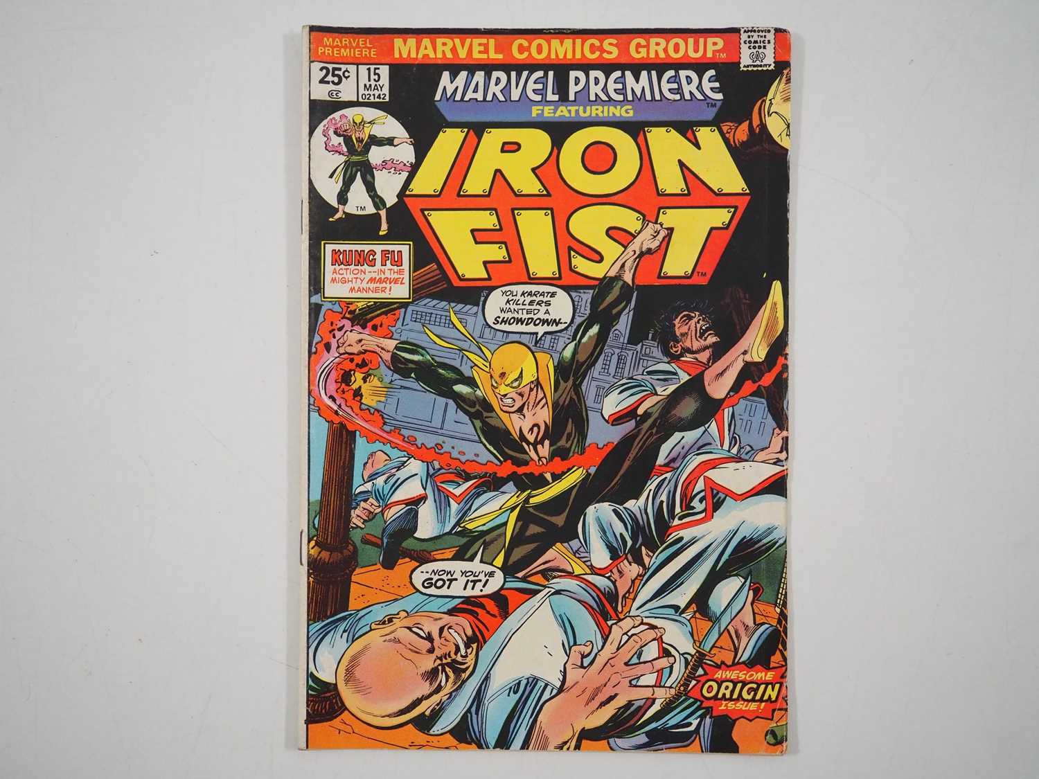 Lot 5 - MARVEL PREMIERE: IRON FIST #15 - (1974 -...