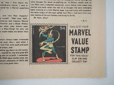 Lot 5 - MARVEL PREMIERE: IRON FIST #15 - (1974 -...