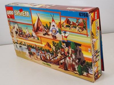 Lot 93 - LEGO SYSTEM WESTERN 6766 - Rapid River Village...