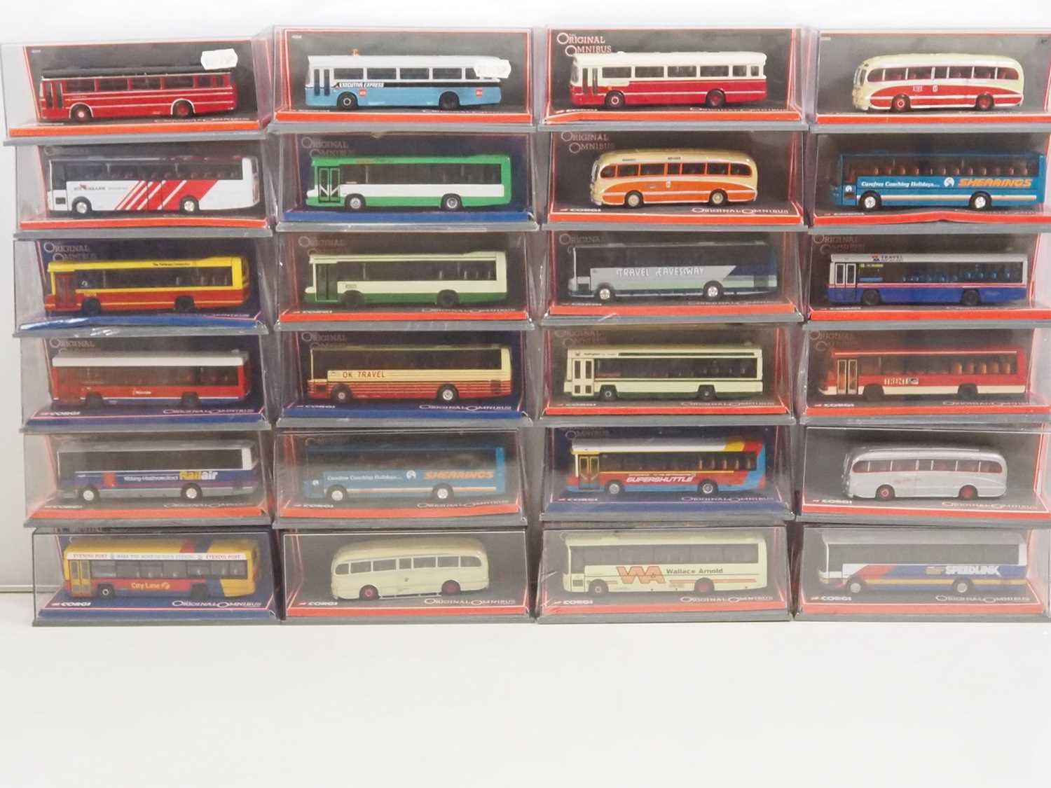 Lot 152 - A group of CORGI OOC 1:76 scale diecast buses...