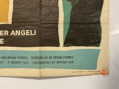 Lot 2 - THE ANGRY SILENCE (1960) - UK Quad film poster...