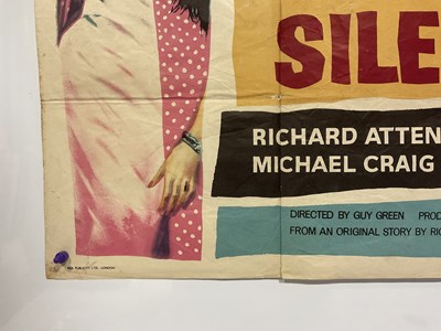 Lot 2 - THE ANGRY SILENCE (1960) - UK Quad film poster...