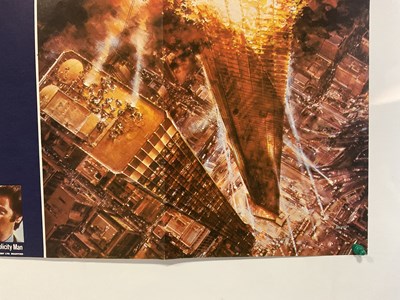 Lot 89 - THE TOWERING INFERNO (1974) - UK Quad film...