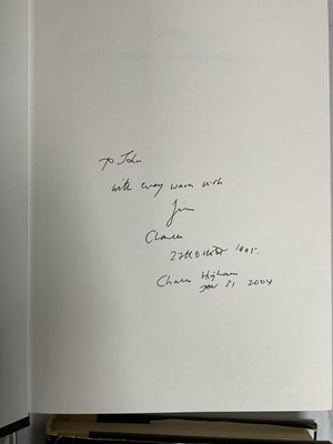 Lot 40 - A group of autographed books signed by famous...