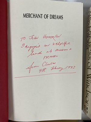 Lot 40 - A group of autographed books signed by famous...