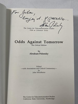 Lot 89 - A group of books signed by EDWARD DMYTRYK and...
