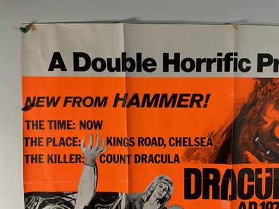 Lot 257 - DRACULA A.D. 1972 / TROG (1972) Double-Bill UK...