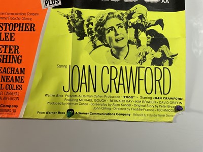 Lot 257 - DRACULA A.D. 1972 / TROG (1972) Double-Bill UK...