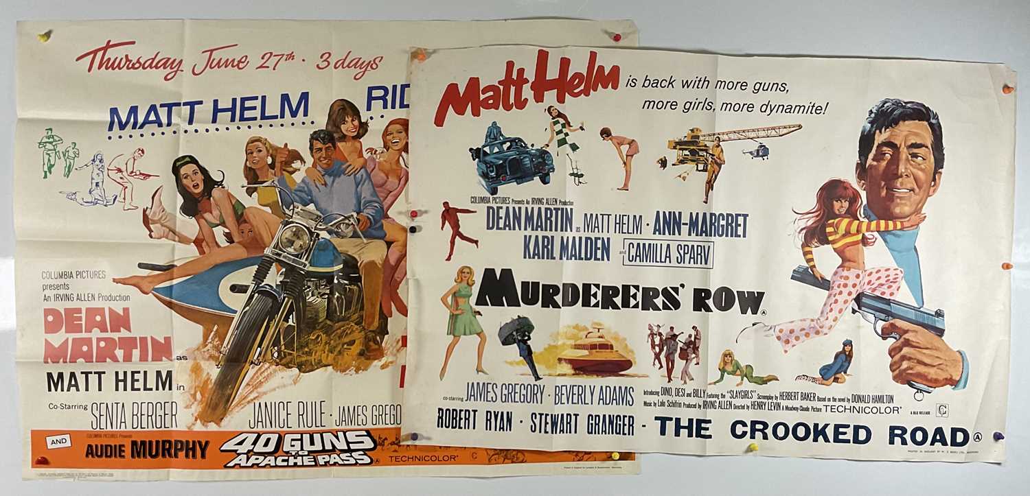 Lot 42 - A pair of film posters comprising MURDERERS'...