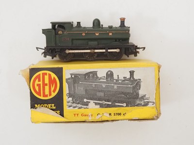 Lot 335 - A pair of GEM TT gauge kit built steam...