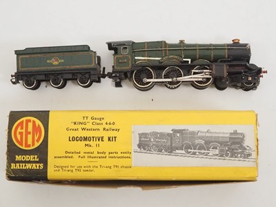 Lot 335 - A pair of GEM TT gauge kit built steam...