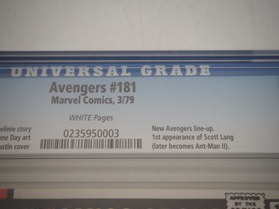 Lot 32 - AVENGERS #181 (1979 - MARVEL) - GRADED 9.4(NM)...