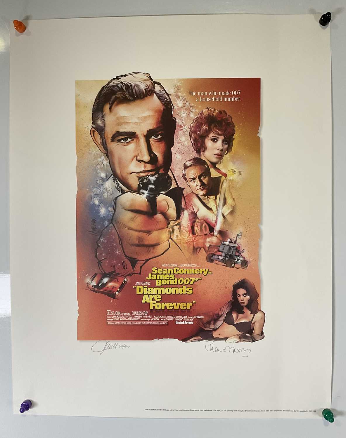 Lot 91 - JAMES BOND - An alternative movie poster,...