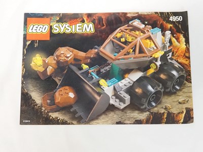 Lot 37 - LEGO - ROCK RAIDERS #4950 Loader Dozer -...