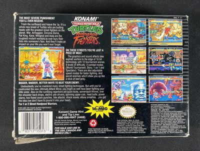 Lot 580 - SUPER NINTENDO (SNES) - A boxed and complete...