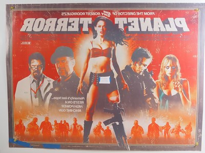 Lot 270 - PLANET TERROR (2007) UK Quad film poster -...