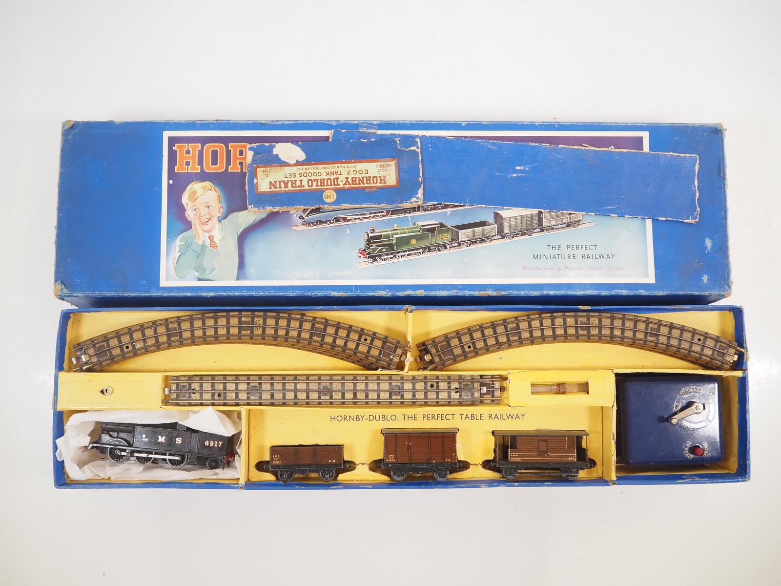 Lot 473 - A HORNBY DUBLO 3-rail OO gauge pre-war EDG7
