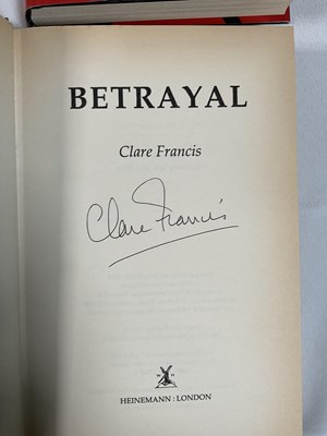 Lot 43 - A group of novels autographed by the authors...