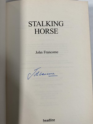 Lot 43 - A group of novels autographed by the authors...
