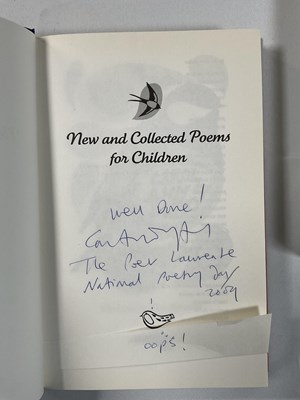 Lot 43 - A group of novels autographed by the authors...
