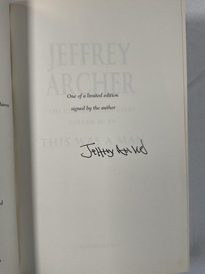 Lot 43 - A group of novels autographed by the authors...
