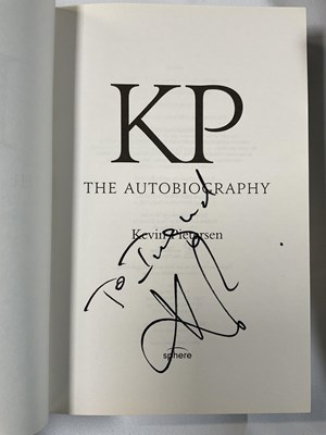 Lot 12 - SPORT - A group of cricketer-signed books...