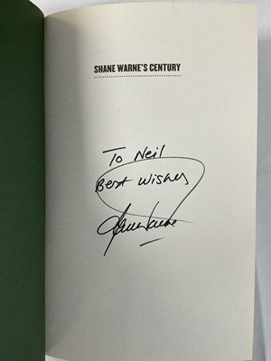 Lot 12 - SPORT - A group of cricketer-signed books...
